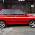 Inexpensive, quality, used car for sale in Costa Rica. 1989 Ford Festiva: automatic, new suspension, new tires, lots of extras including an alarm, AC, cushy racing seats, and fancy luxury rims.