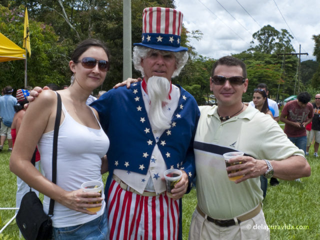 Drinking Imperial beers with Uncle Sam