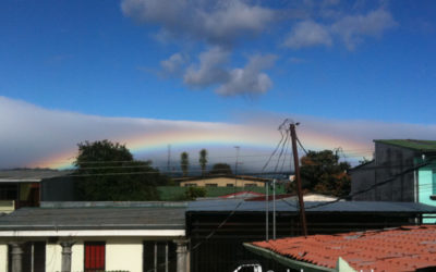 Rainbows over Costa Rica