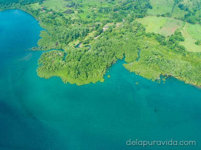 aerial view of osa peninsula